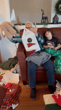 Grandpa Surprised With Teddy Bear Featuring Late Wife's Voice on Christmas