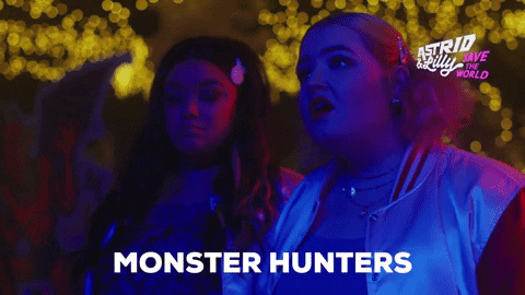 Monster Hunters GIF by Astrid and Lilly Save The World