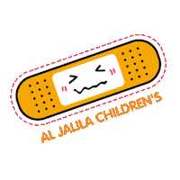 Band Aid Kids Sticker by Jalilachildrens