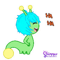 Neon Lol Sticker by ShimmertheGlowworm