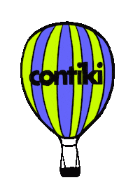 Hot Air Balloon Travel Sticker by Contiki