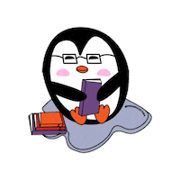 Pinguinalectora Sticker by Raveloteca;