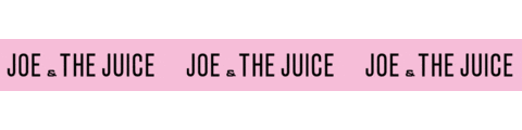 pink logo Sticker by JOE & THE JUICE