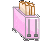 Hedgehology food illustration kawaii yummy Sticker