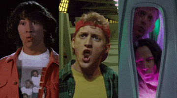 No Way Bill And Ted Bogus Journey GIF by Madman Films