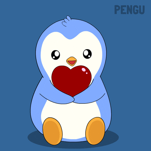 Heart Love GIF by Pudgy Penguins