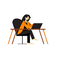 Work From Home Animation Sticker by Vitalstrats Creative Solutions