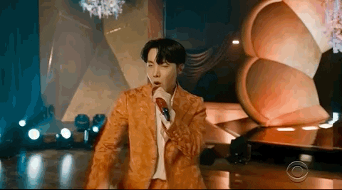 Bts GIF by Recording Academy / GRAMMYs