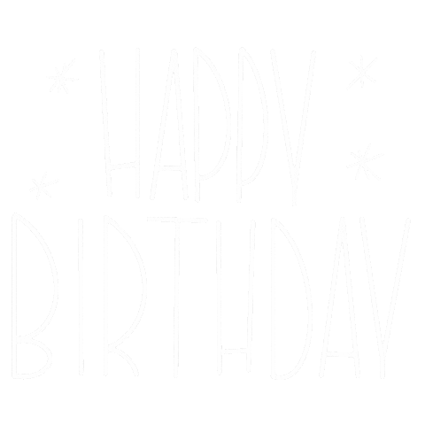 Happy Birthday Sticker