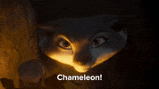 Dreamworks Chameleon GIF by Kung Fu Panda 4