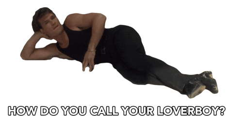 Patrick Swayze Dancing Sticker by Lionsgate