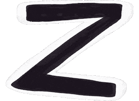 Letters Z Sticker