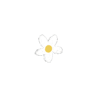 Flower Happyhippo Sticker