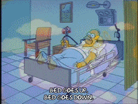 bored homer simpson GIF