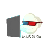 netflix popcorn Sticker by Maïs Pura