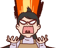 Angry Hong Kong Sticker