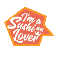 Sushi Japanese Food Sticker by RE&S