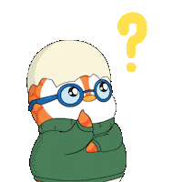 Confused Question Mark Sticker by Pudgy Penguins