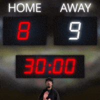 Home: 8, Away: 9