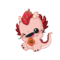Happy New Year Dragon Sticker by Mediacorp SG