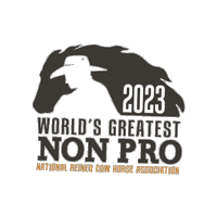 Worlds Greatest Cow Horse Sticker by NRCHA
