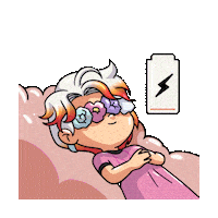 notforthinking chill lumen notforthinking Sticker