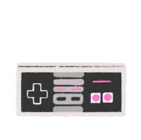 color_fuel vintage nintendo controller catalina williams Sticker