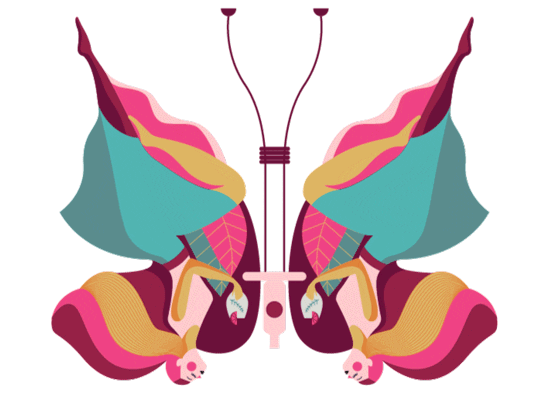 Butterfly Sticker by Mataroa Gin