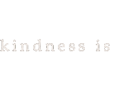 Be Kind Text Sticker
