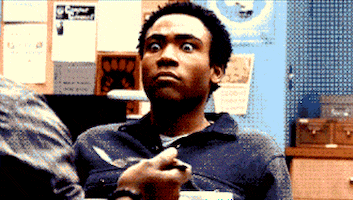 scared donald golver GIF