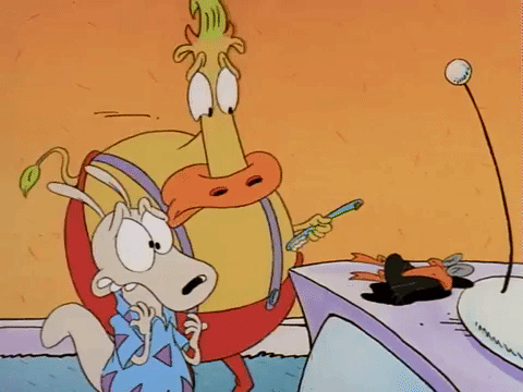 rockos modern life nicksplat GIF