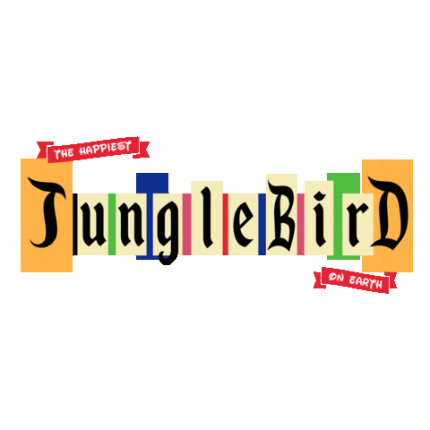 Junglebird Sticker by Tank House BBQ