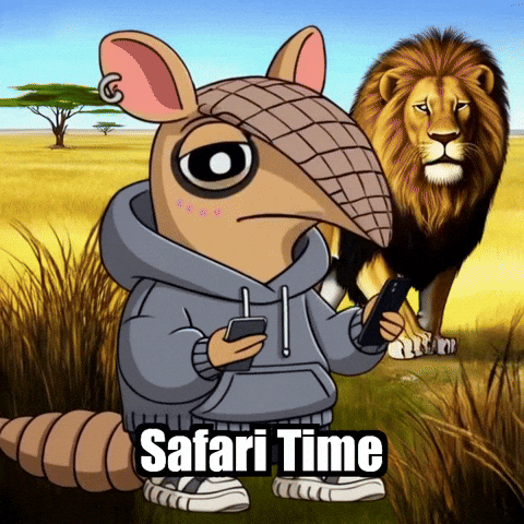 Wildlife Safari GIF by Chillo Dillo
