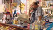 drinking coffee waiting GIF by Kim's Convenience