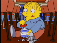Hungry Season 7 GIF by The Simpsons