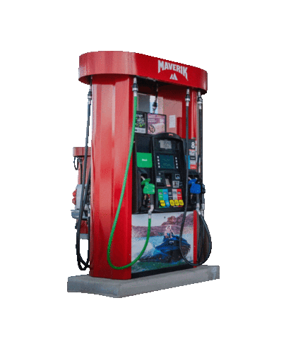 maverikadventure pump gas fuel gasstation Sticker