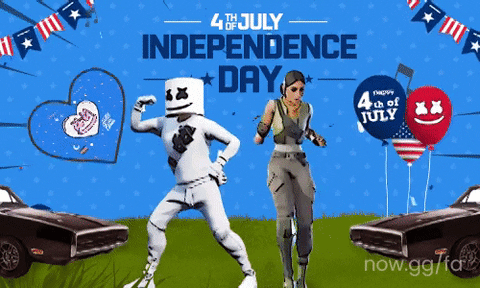 Independence Day Dancing GIF by BlueStacks