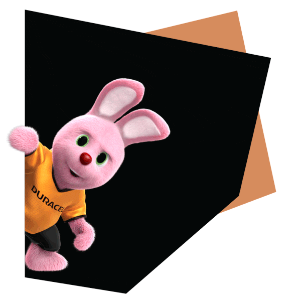 power hello Sticker by Duracell Bunny