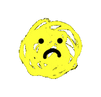 KagamiShinohara illustration face yellow kagamishinohara Sticker