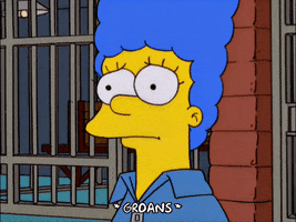 groaning marge simpson GIF