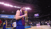 fc barcelona kiss GIF by ACB