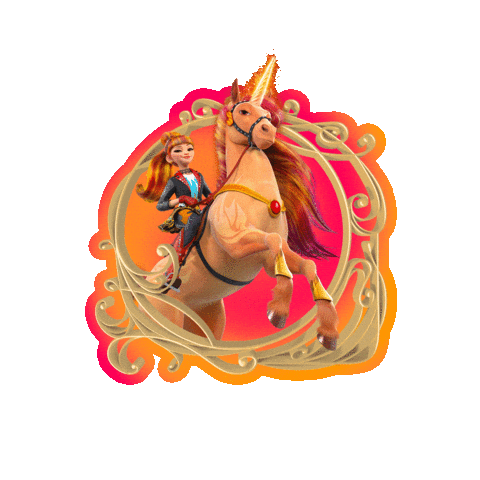 Fire Unicorn Sticker by Spin Master