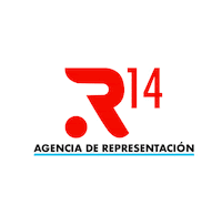 R14Agencia logo futbol agencia futbolista Sticker