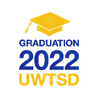 Graduation Trinity Sticker by UWTSD