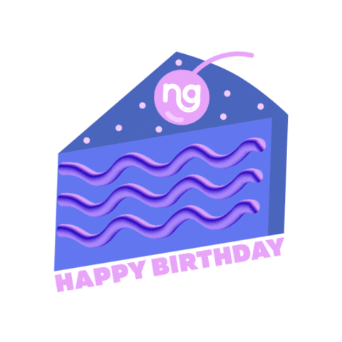 Happy Birthday Sticker by Grishko