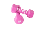 StepIt fitness workout exercise weights Sticker