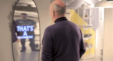 mirror GIF