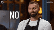 Celebrity Masterchef No GIF by MasterChefAU