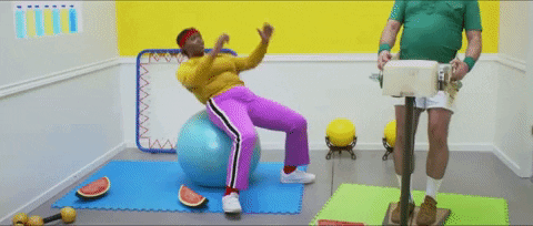 working out fruit salad GIF by Tierra Whack