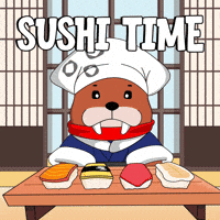 Kura Sushi Love GIF by FROSTYS